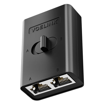 VCELINK 2 Ports Ethernet Switch M241-1P-DE Gigabit Ethernet 1000Mbps Passive Splitter