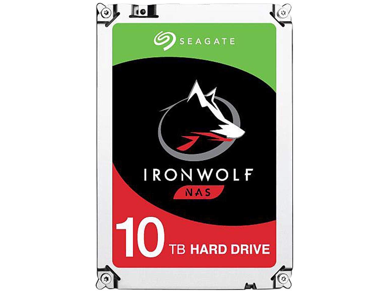 Seagate 10TB ST10000VN0004 SATA Internal Hard Drive 3.5 Inch 7200 RPM 256MB Cache