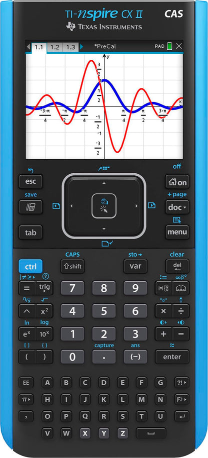 Texas Instruments 3.5 Inches TI-Nspire CX II CAS LCD Graphing Calculator