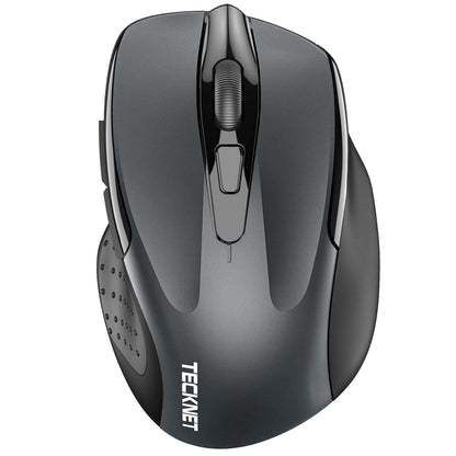 TECKNET Wireless Mouse 865d0188-1581-442c-ab23-696633164807 Optical 4800 DPI 36 Months Silent Ergonomic Device