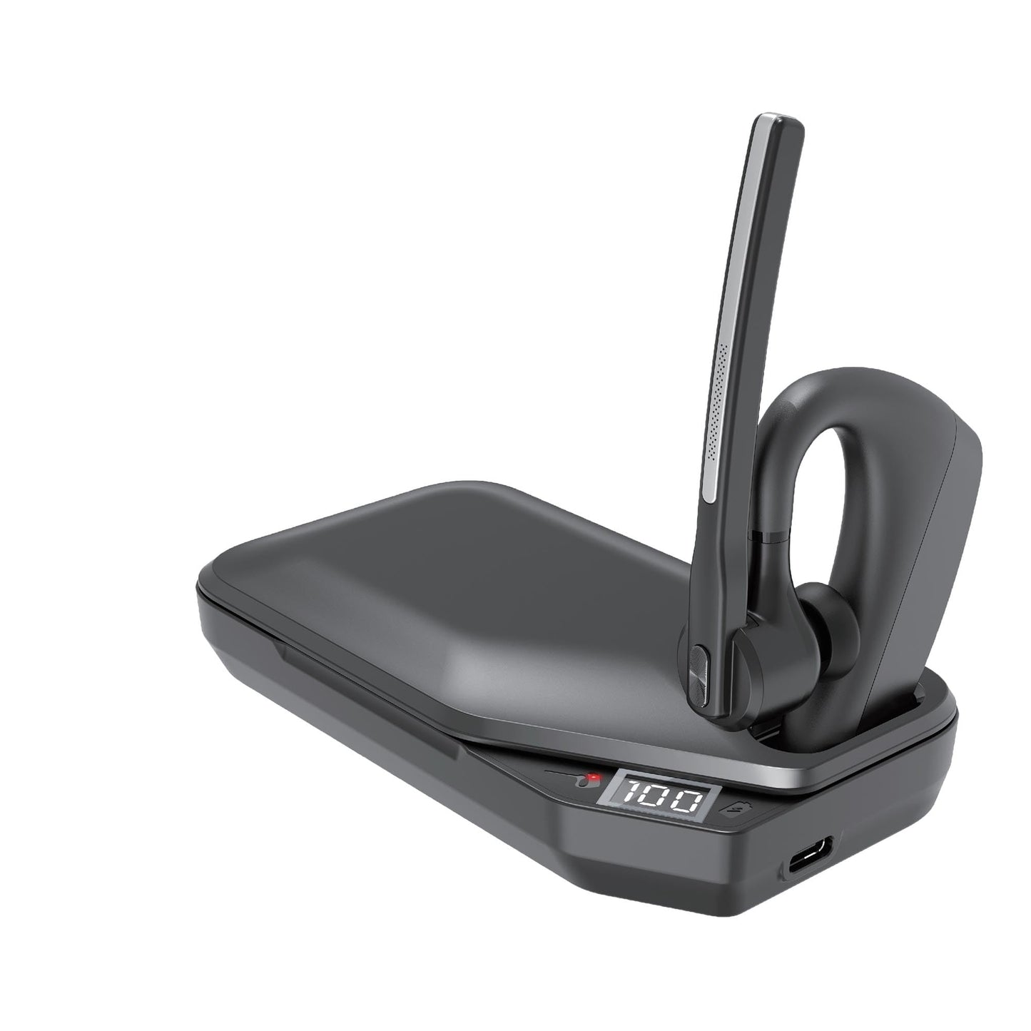Conambo K10C-CBOX Bluetooth Headset V5.2 with 750mAh Charging Case