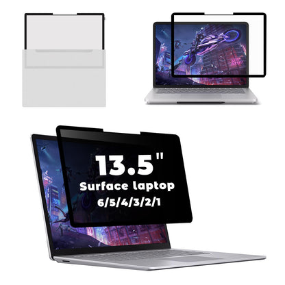 BROPGOD 13.5 Inch Surface Laptop Privacy Screen Filter - High Clarity Screen Protector with Anti-Glare, Anti-Fingerprint, and Scratch Resistant Features
