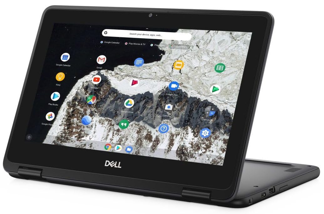 Dell 11.6" Chromebook 3100 1366x768 2.6GHz Touchscreen 2-in-1 PC