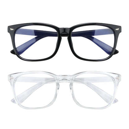 AFNWQI 52mm AFNWQI21654 Blue Light Blocking Glasses, Square, Full Rim