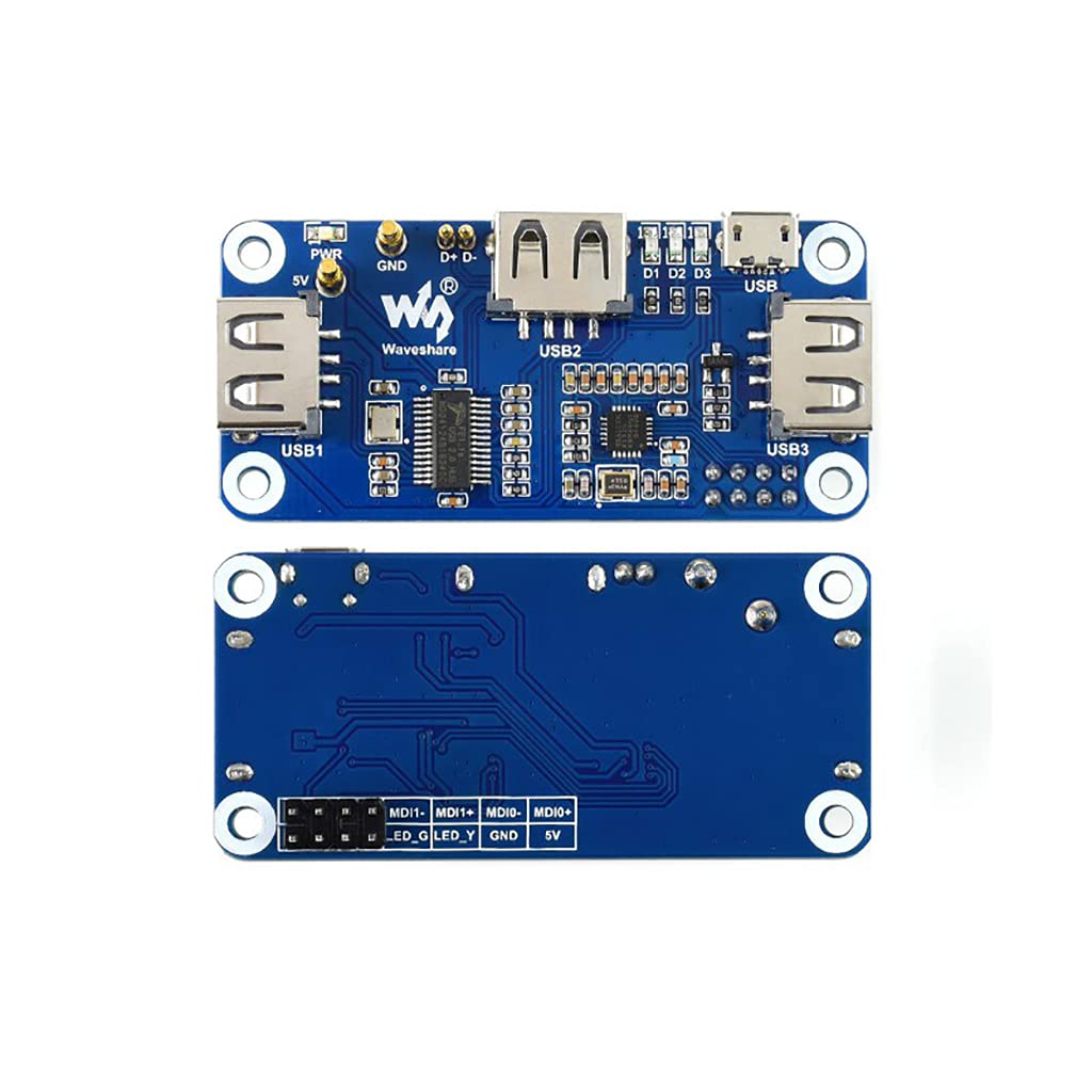 Coolwell PoE Ethernet/USB HUB HAT with 5 Ports Model 404f1464-cf7f-4ed0-b261-191864b21d8b