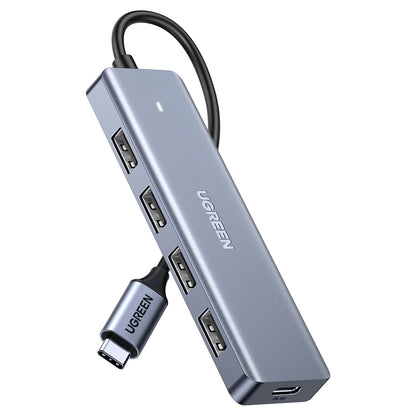 UGREEN USB C Hub 4 Ports 5Gbps Compatible with Macbook Pro/Air, iPad Pro, Chromebook, Dell XPS