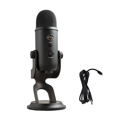 Logitech 3-Capsule Array Condenser Microphone 988-000100 USB Connection