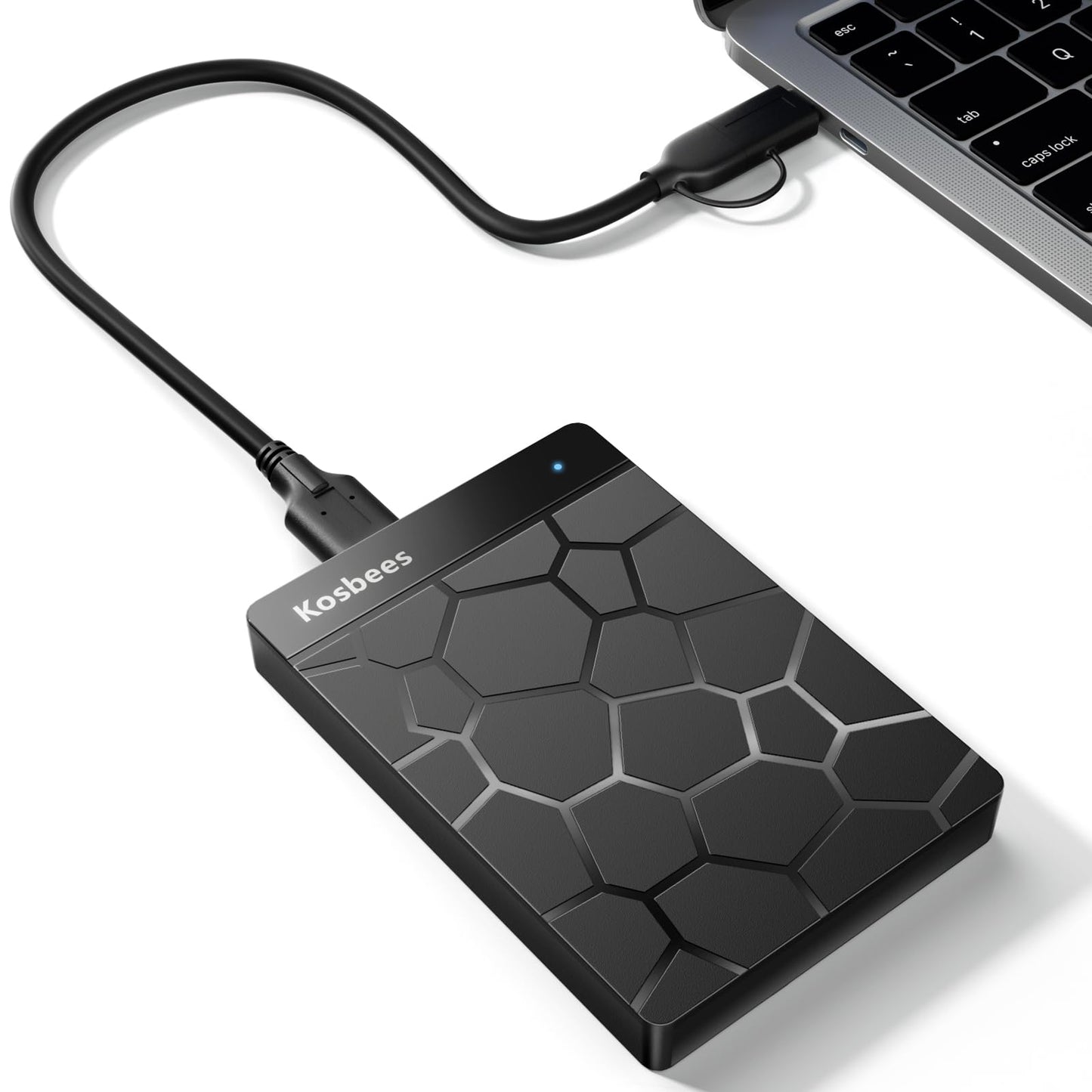 Kosbees 500 GB External Hard Drive Model 595048 USB 3.0 External Storage