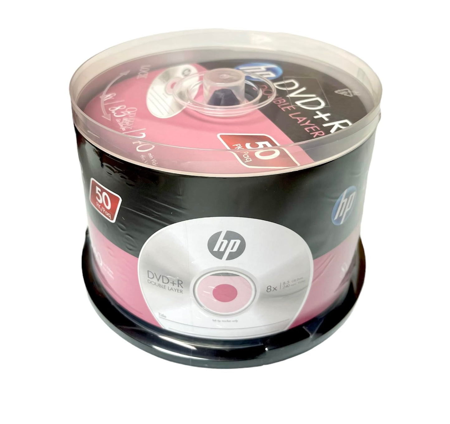 HP 50 Count DVD+R DL 8.5GB 8X