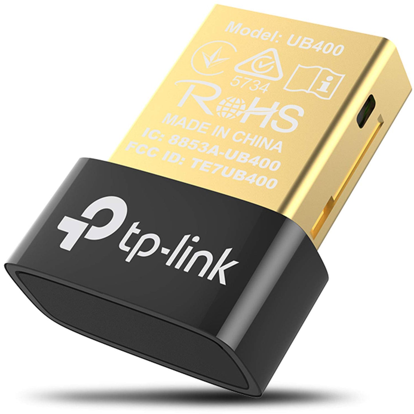 TP-Link 0.74” x 0.58” x 0.27” Bluetooth Adapter UB400 USB 2.0 480 Mbps USB Adapter
