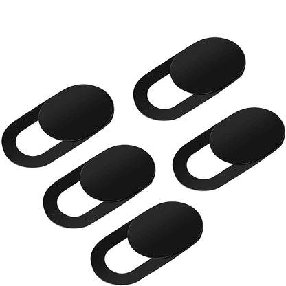 EYSOFT 5 Black B075FCNF4B Webcam Cover | 0.022" Thick | Durable | Webcam Cover Category