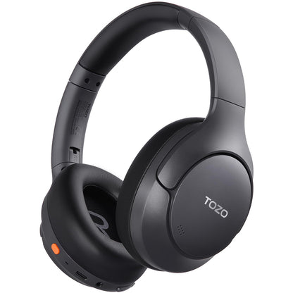 TOZO HT3 Wireless Over Ear Headphones T12052 Bluetooth 6.0 90-hour Battery Life Active Noise Cancellation