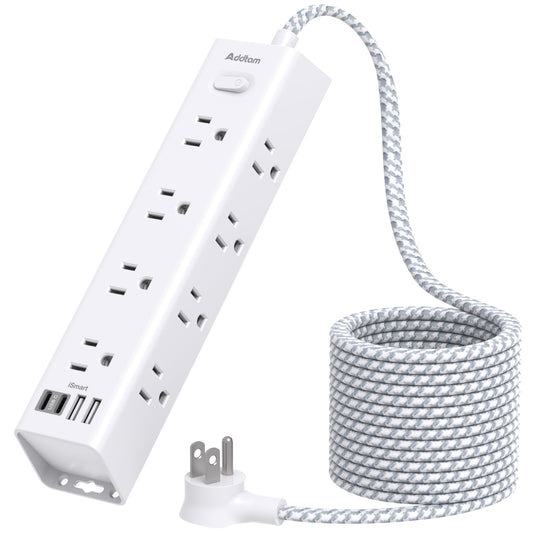 Addtam 16 Outlets Power Strip AD12W3U 125 Volts 15 Amps