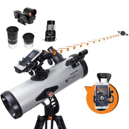 Celestron 114mm 22452 1000mm Altazimuth Manual Telescope