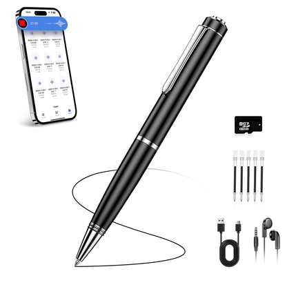 NinTaBro 64GB Digital Voice Recorder with Built-In Microphone and Voice Activation