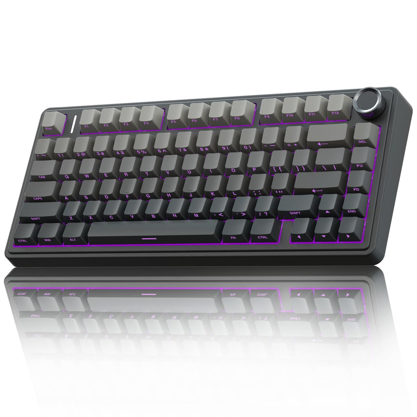 AULA F75 Pro Wireless Mechanical Keyboard Model F75 Pro, 81-Key Layout, 2.4GHz/USB-C/BT5.0 Connectivity, Hot-Swappable