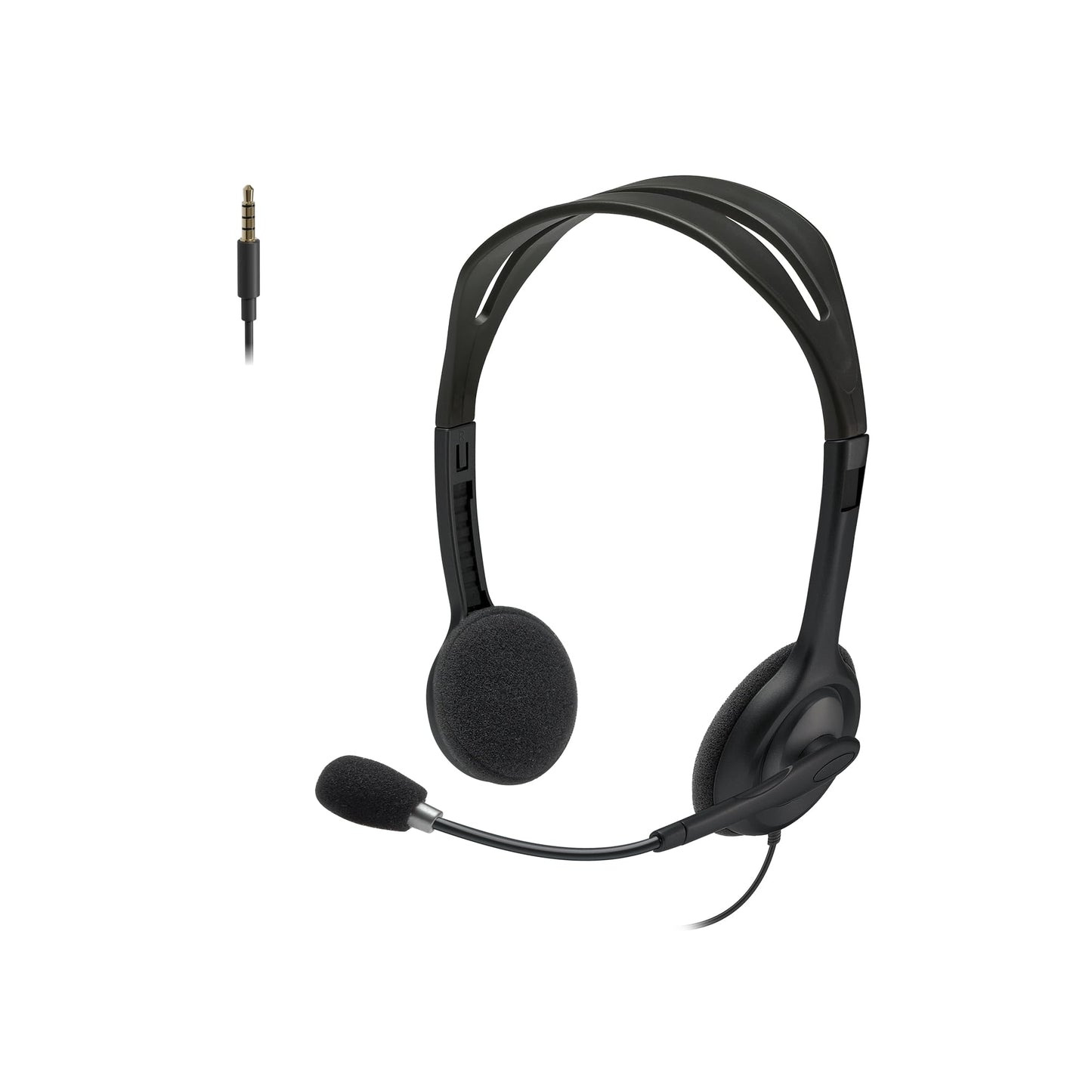 Logitech H111 Wired Headset 3.5mm Stereo Headphones