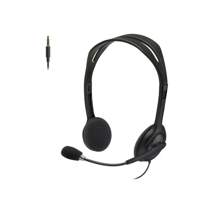 Logitech H111 Wired Headset 3.5mm Stereo Headphones