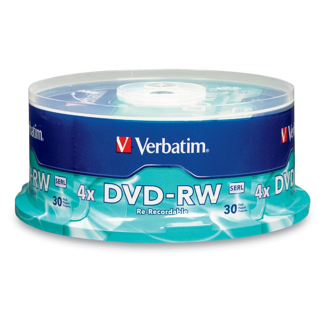 Verbatim 4.7GB 2x DVD-RW Model 95179