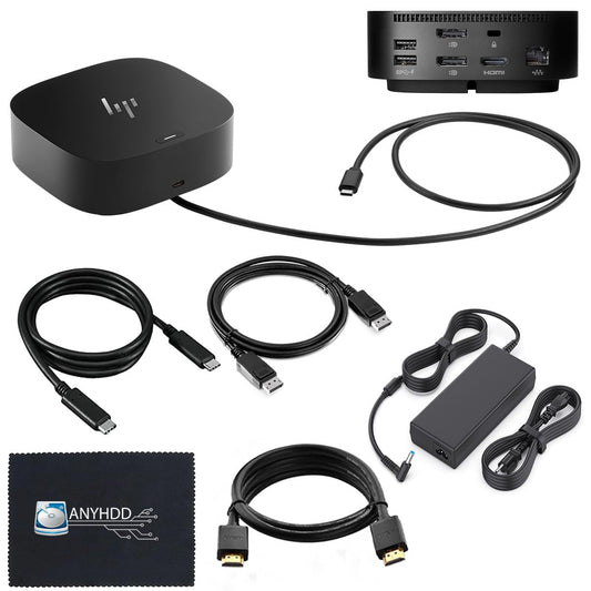 ANYHDD 120W 5TW10AA Docking Station USB 3.0 HDMI DisplayPort USB Type C