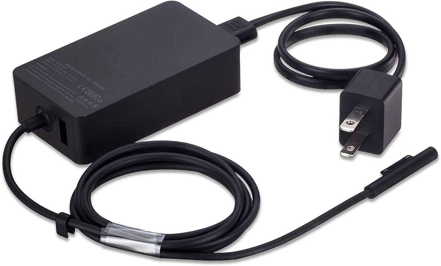 Runpower 65W Laptop Charger for Microsoft Surface Pro 10/9/8/7/6/5/4/3/X, Surface Laptop 5/4/3/2/1, Surface Book 3/2/1, Surface Go 3/2/1