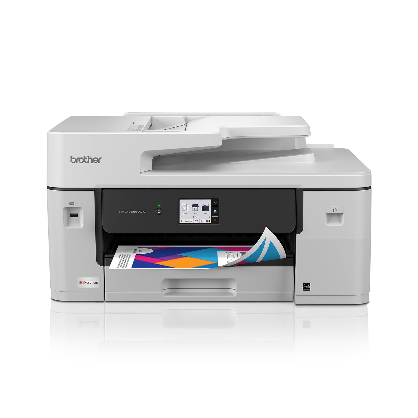 Brother MFCJ6560DW 11"x17" Inkjet Multifunction Printer 1200x4800dpi 31ppm