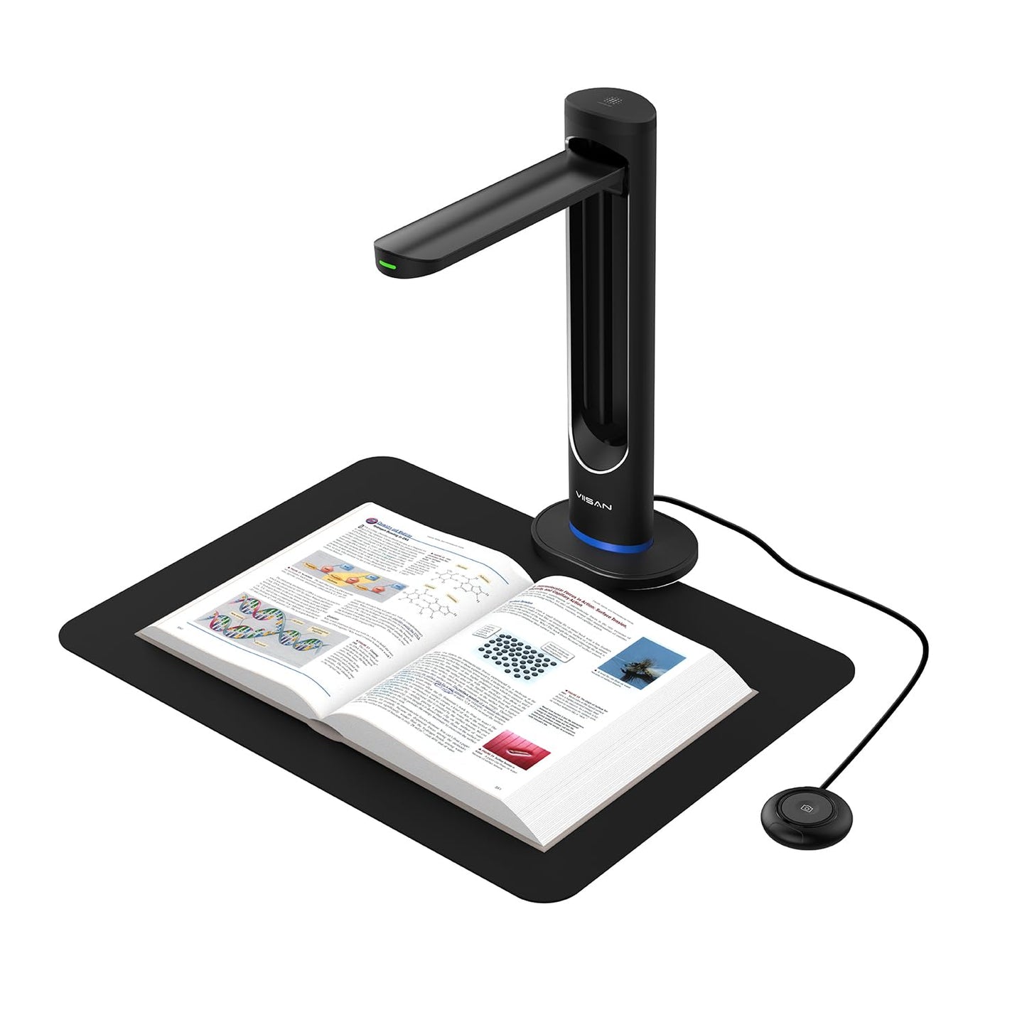VIISAN K48 Document Scanner 600 DPI USB 48 Bits/Pixel 1.5 kg