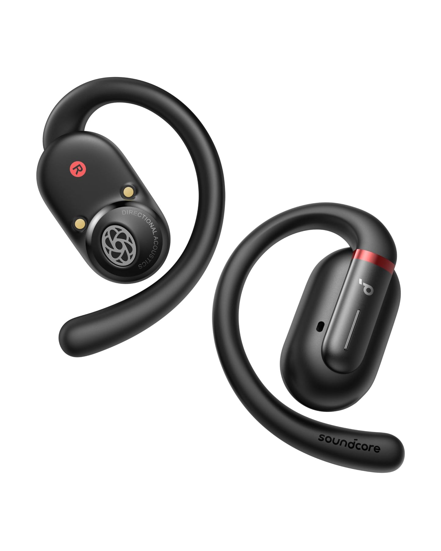 Soundcore A3873 Open-Ear Headphones, Wireless, Bluetooth 5.3, 12H Battery Life, IP55 Rating, Ergonomic Design