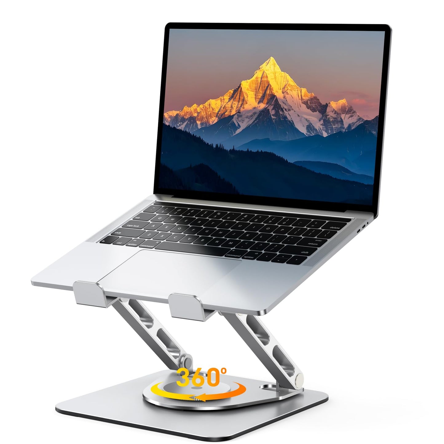 RIWUCT Tower Laptop Stand B25, Adjustable Height, Portable, Ergonomic Design, Compatible with Laptops 10-16 inches