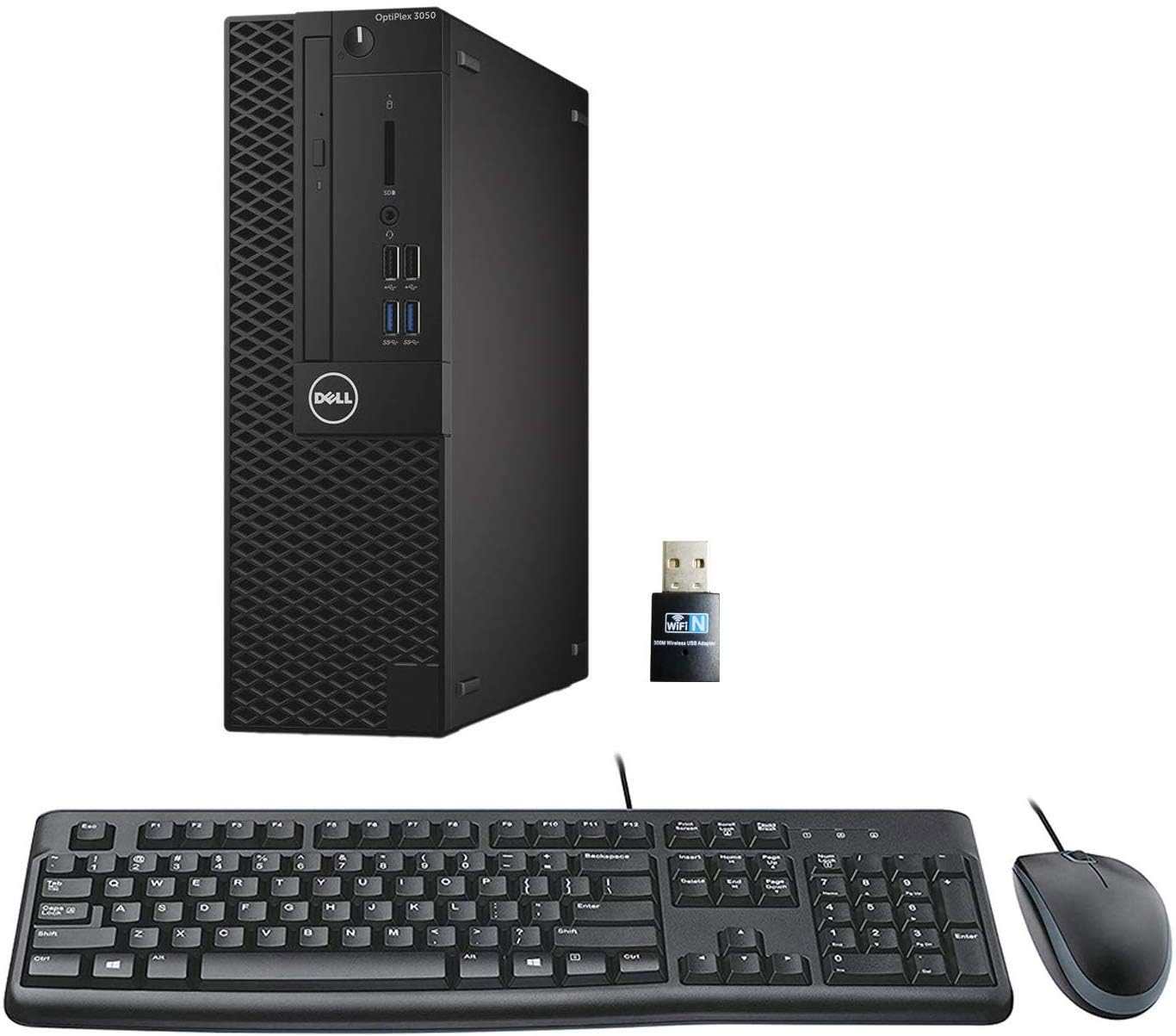 Dell OptiPlex 3050 SFF 3840 x 2160 Computer Tower 4K HDMI DisplayPort Certified Refurbished