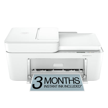 HP DeskJet 4227e Inkjet Printer, Scanner, Copier, 4800 x 1200 DPI, Non-Duplex, 1 Tray