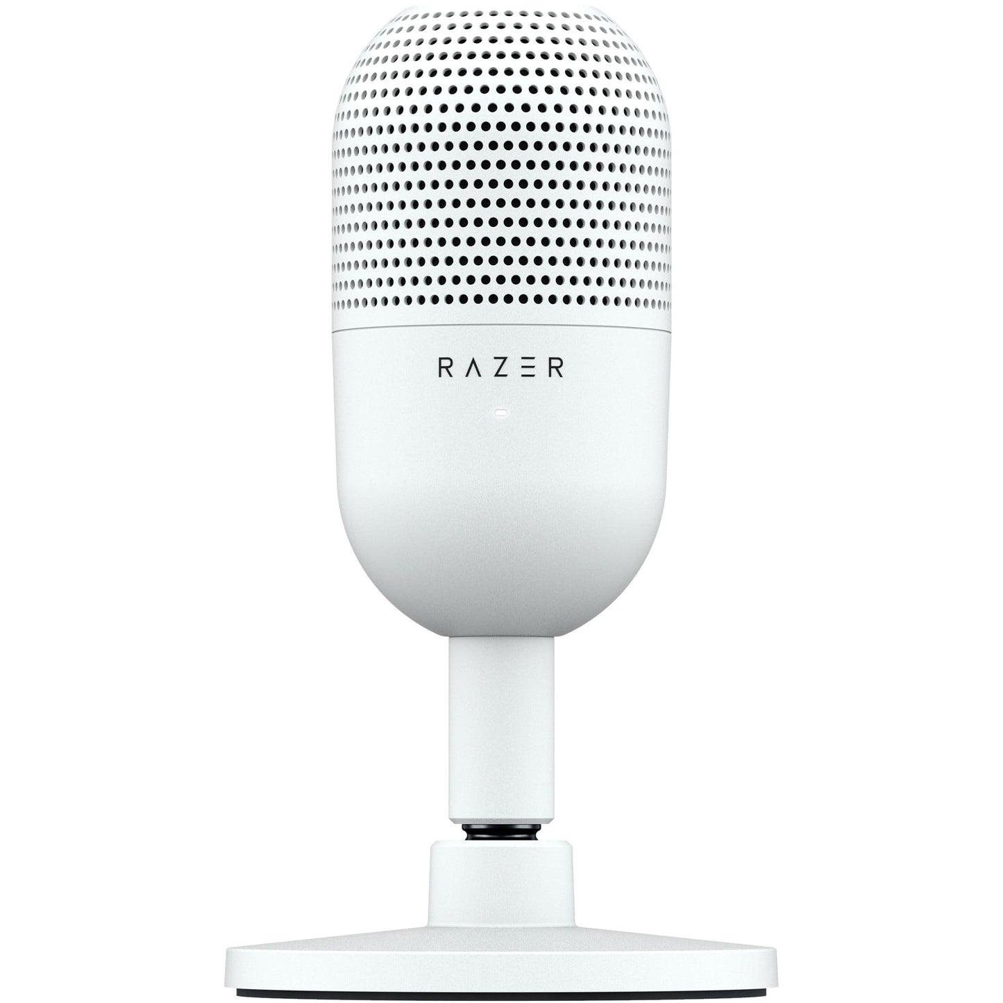Razer 3.59x3.59x6.38 inches Seiren V3 Mini USB Microphone - Supercardioid Polar Pattern - Condenser - 20Hz-20KHz Frequency Response - 78dB SNR - 1 Channel - White