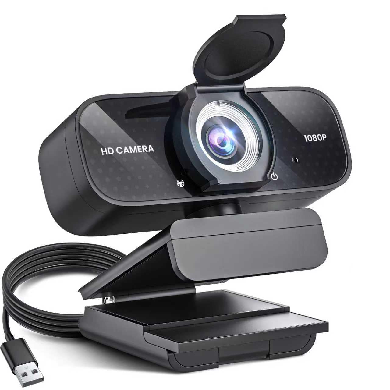 TRAUSI TW05 1080P HD Webcam USB Compact