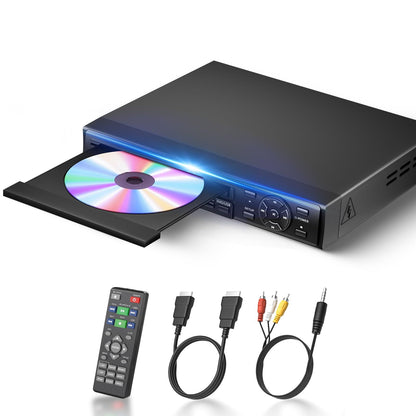 Arafuna CD/DVD Player HDMI RCA USB Output 1920x1080 Region Free