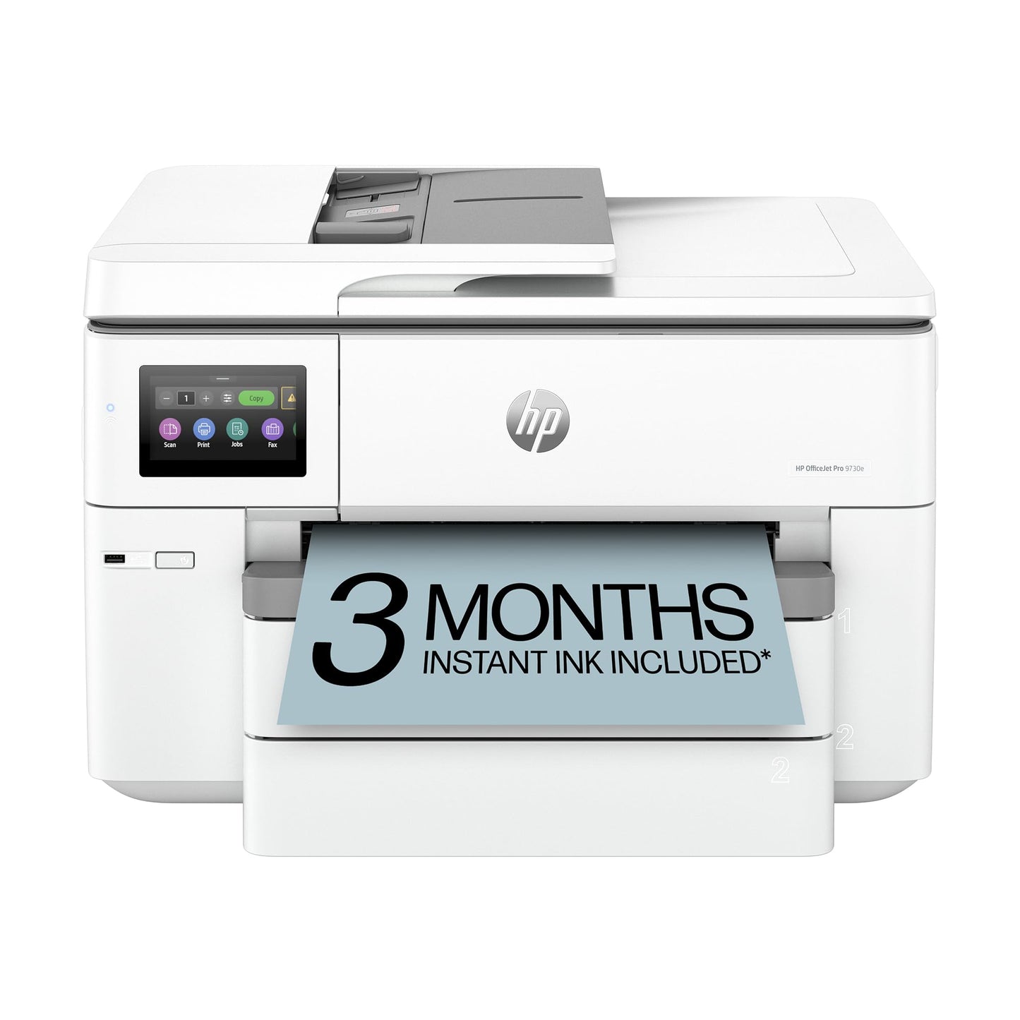 HP OfficeJet Pro 9730e Color Inkjet Printer 4800 x 1200 22.0 B&W 18.0 Color A4 Printer