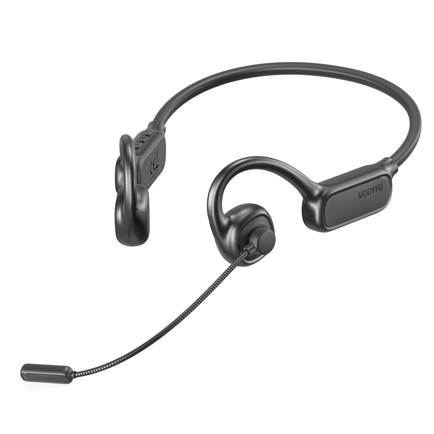 Replglee W3 Bluetooth 5.4 Headphones Wireless Open Ear Design with Microphone