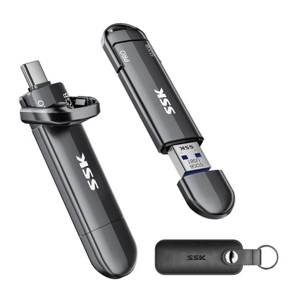 SSK 512GB SD311 PRO External Solid State Drive, USB 3.2 Gen 2, TLC NAND, 3.18 Inches, PCIE x 4