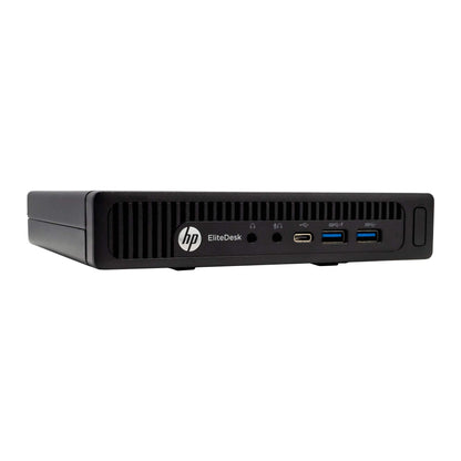 HP Mini PC EliteDesk 800 G2 Intel Core i5-6500T 16GB DDR4 240GB SSD Dual Video Output Windows 11 Pro