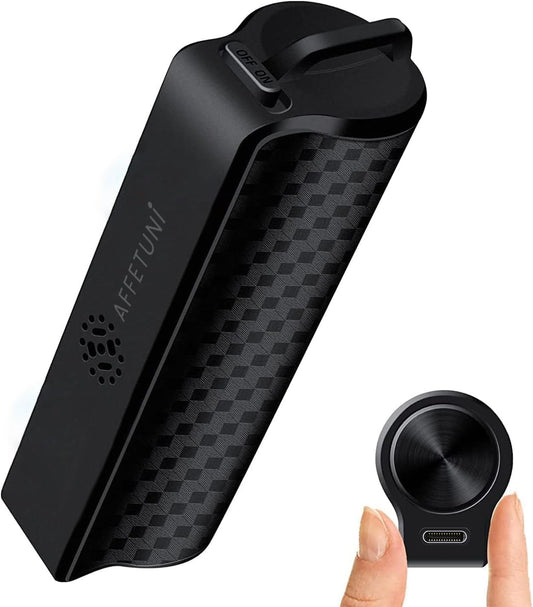 AFFETUNI 128GB MC-01 WAV USB Type C Digital Voice Recorder 2" Screen