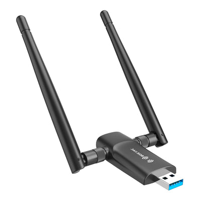 Nineplus Wireless USB WiFi Adapter 1300Mbps IEEE 802.11ac 2.6"L x 0.82"W x 0.39"H