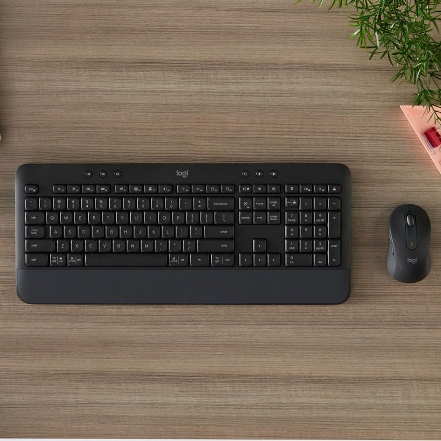 Logitech MK650 Combo for Business Wireless Mouse and Keyboard, Logi Bolt, Bluetooth - Graphite