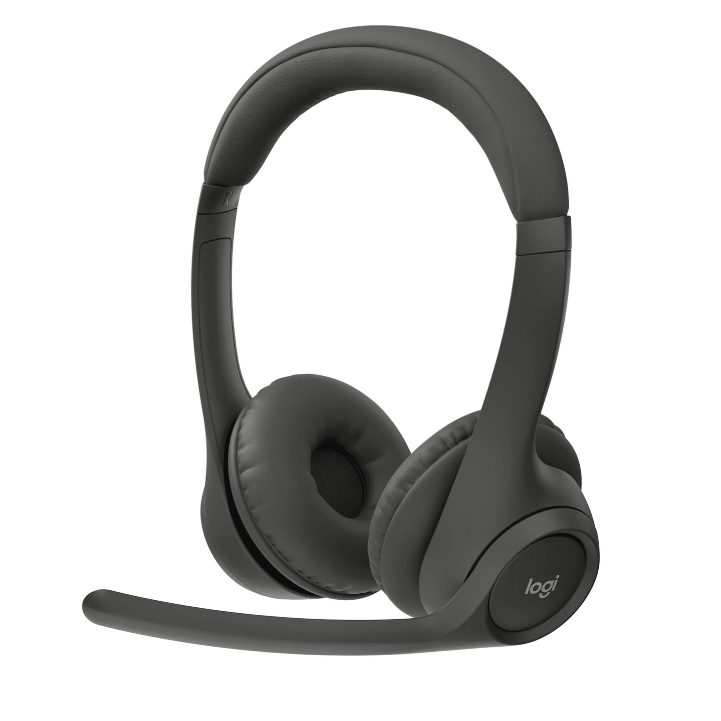 Logitech Wireless Headset 981-001468 Bluetooth 5.3 20 Hours Battery Life, Active Noise Cancellation, On-Ear Audio Device