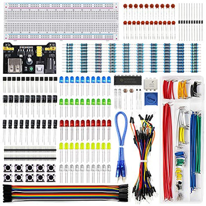 REXQualis 400pcs Electronics Component Fun Kit Model 4328435175