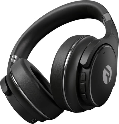 Raycon Over Ear Headphones RBE775-23E-BLA Wireless Bluetooth with Active Noise Cancellation, IPX 4 Water Resistant, 38 Hour Battery Life