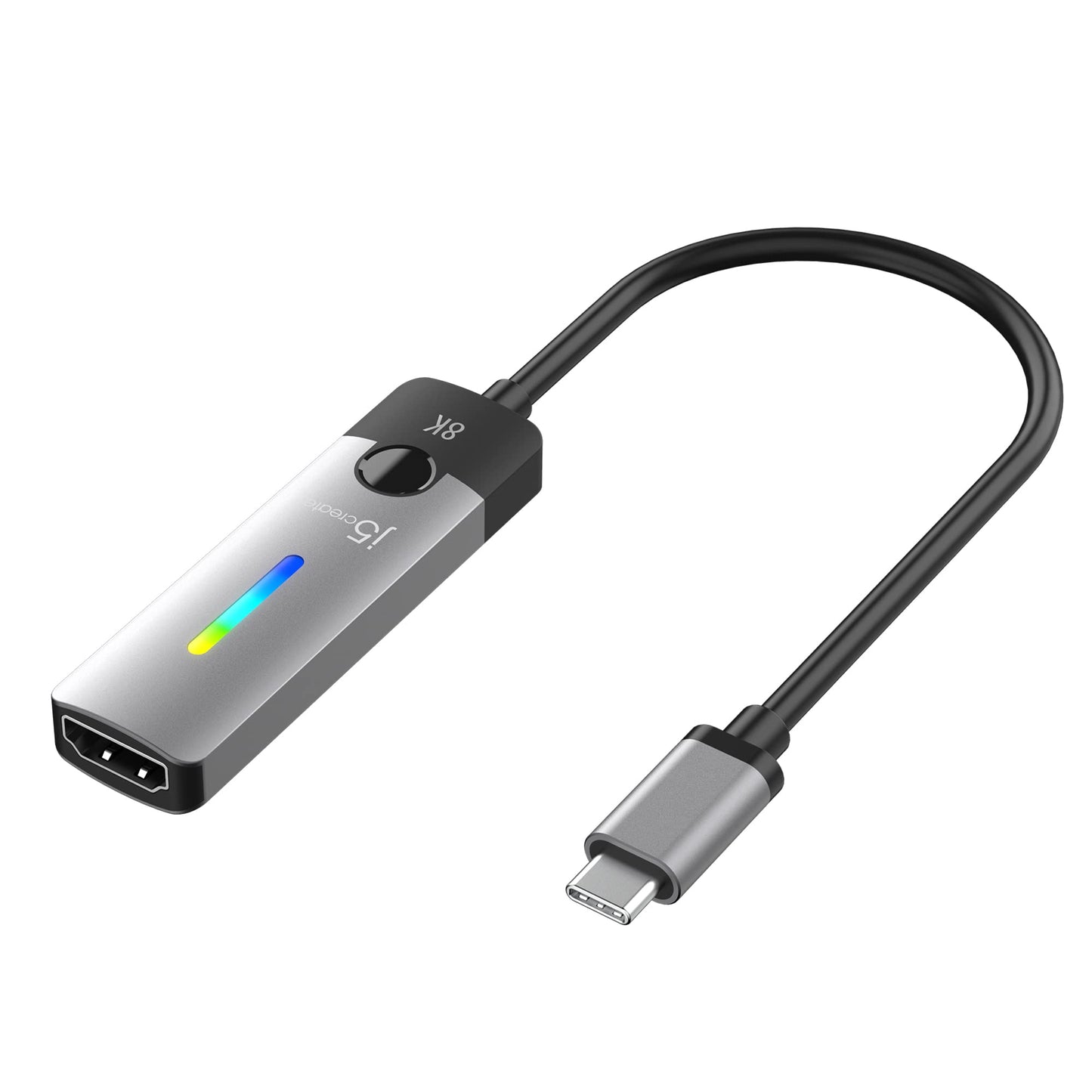 j5create USB Type C to HDMI Adapter JCA157 8K@60Hz 4K@144Hz Monitor