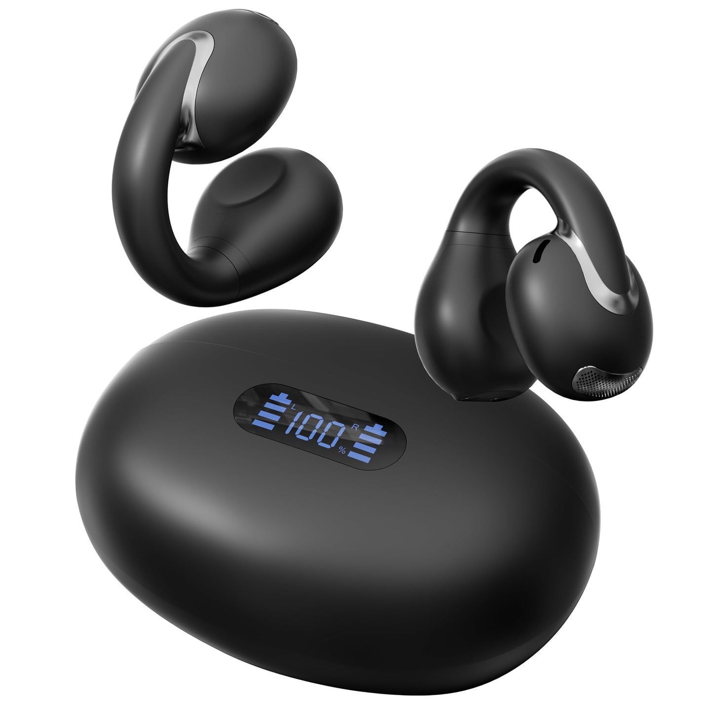 IAMJOY 2.6 x 2 x 1.2 in CT28 AI Language Translation Earbuds for Educational Use