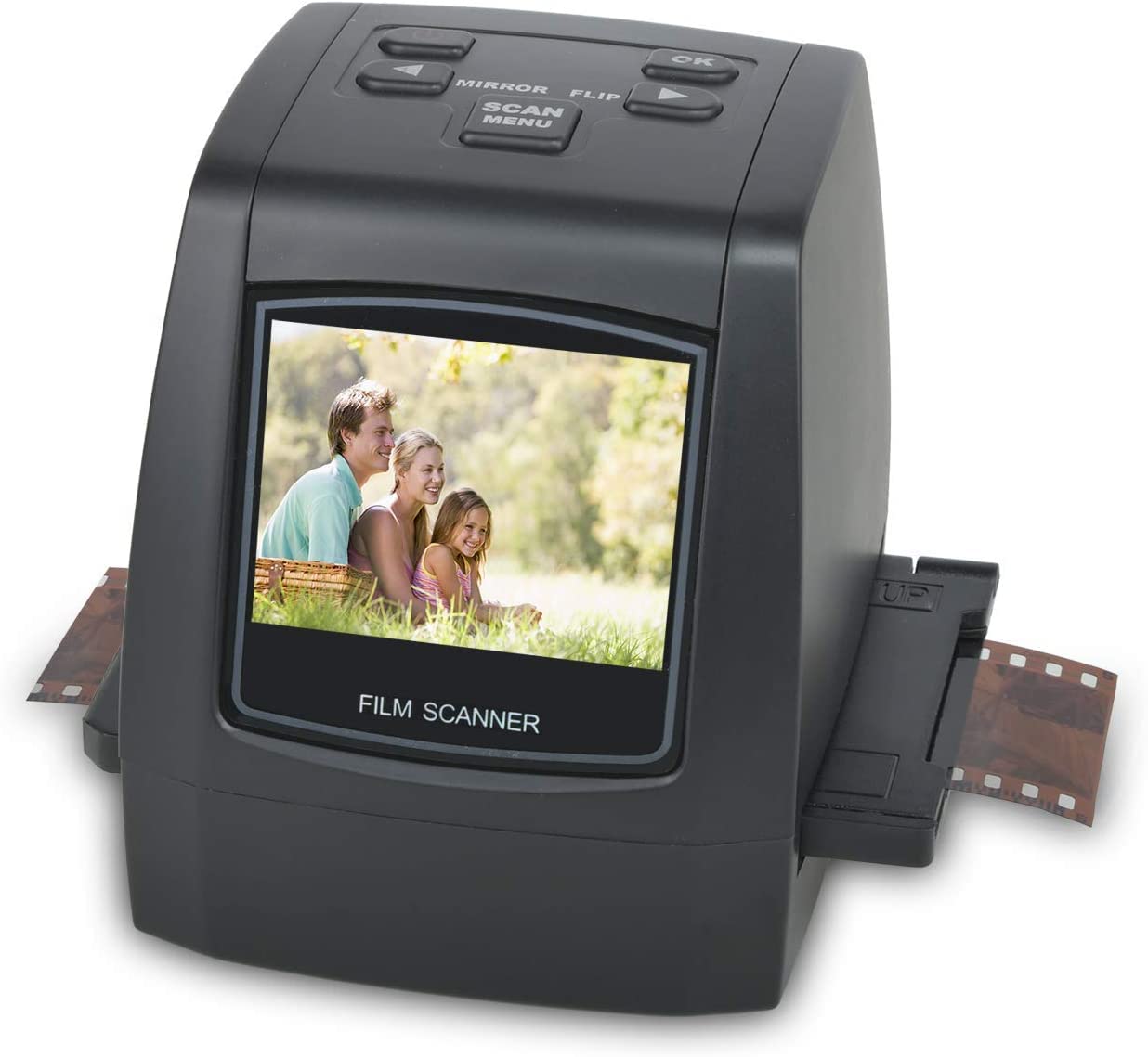 DIGITNOW Film & Slide Scanner USB 7200dpi 24bpp CMOS 3.41"D x 3.43"W x 4.04"H