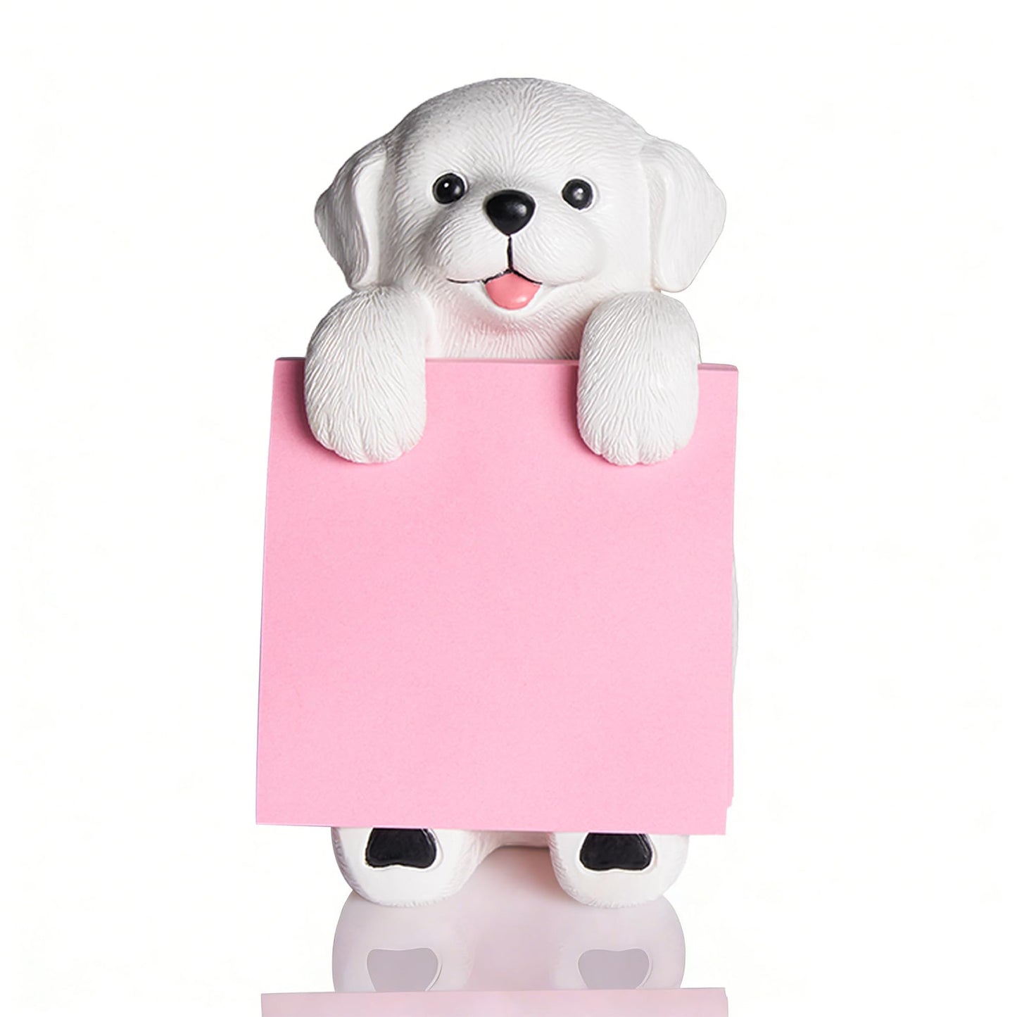 HORTIX 3.54 x 2.76 x 4.92 Dog Note Holder-black and white Dog note holder-000