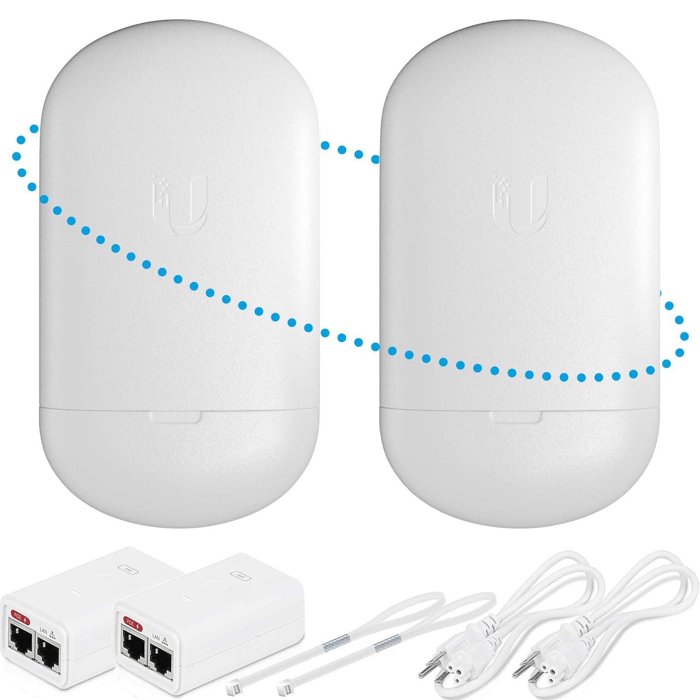 Tavora Wireless Bridge LOCO5AC Pre-Configured Wi-Fi Bridge 450 Mbps 5 GHz