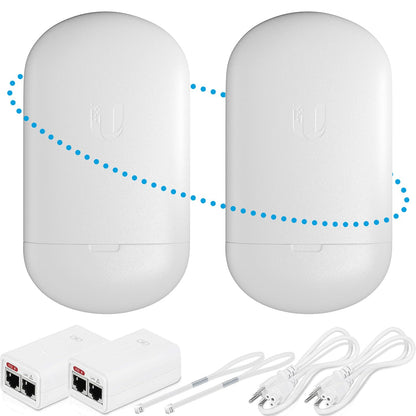 Tavora Wireless Bridge LOCO5AC Pre-Configured Wi-Fi Bridge 450 Mbps 5 GHz